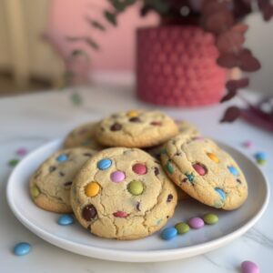 Cookie de vainilla con grageas de chocolate sin gluten (80 g) | Postres Sin Gluten